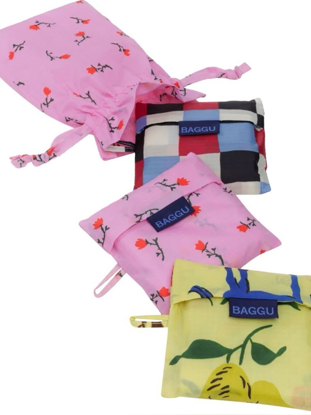 NWT BAGGU Standard Set of 3 - Painted Prairie